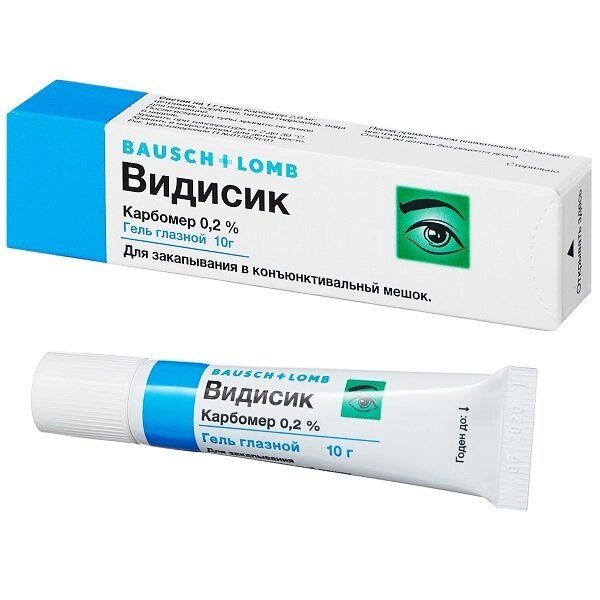 Видисик гель глазной 0,2% 10г от компании Admi - фото 1