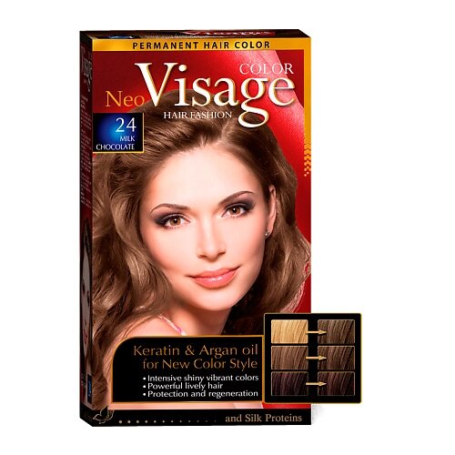 Visage COLOR HAIR fashion краска для волос intensive red 34
