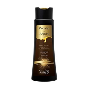 Visage COLOR HAIR fashion шампунь кератин и арган shampoo keratin & ARGAN 400