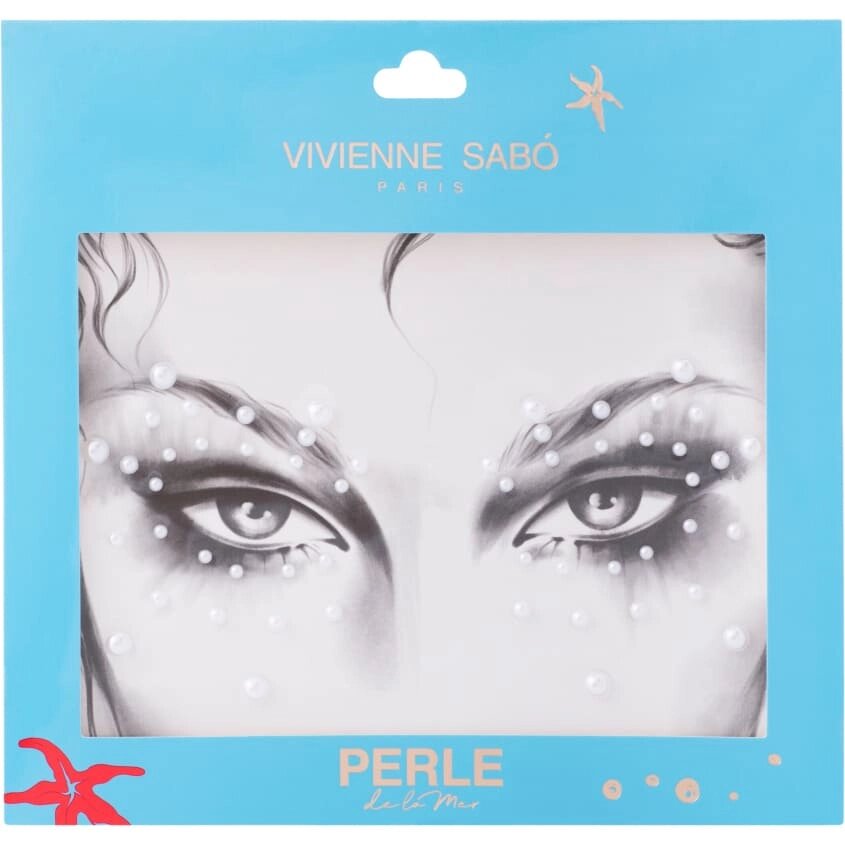 VIVIENNE SABO Декоративные наклейки для лица "Perle de la mer" от компании Admi - фото 1
