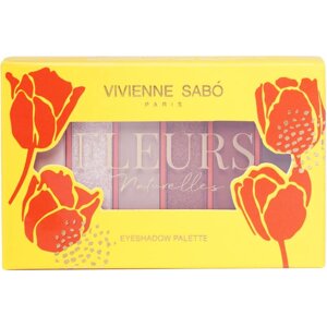 VIVIENNE SABO Палетка теней для век Fleurs naturelles TULIPE