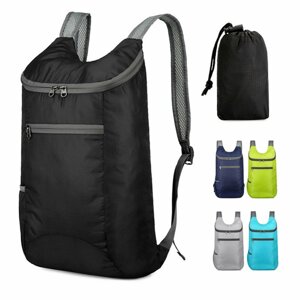 Водонепроницаемый складной рюкзак Ultralight На открытом воздухе Складной рюкзак Сумка Travel Daypack Сумка Packable Spo