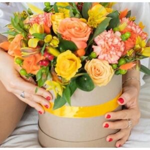 Vornikov bouquets коробка цветов сюрприз