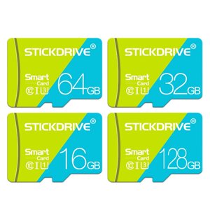Высокоскоростная карта памяти Stickdrive класса 10 TF 64GB 128 ГБ 256 ГБ Micro SD-карта Flash Смарт-карта для телефона к
