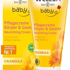 WELEDA Питательный успокаивающий крем с календулой для лица и тела Baby Calendula 50.0