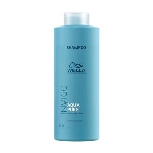 WELLA professionals шампунь очищающий invigo aqua pure 1000.0