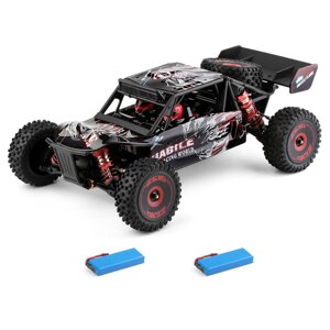 Wltoys 124016 V2 1/12 4WD 2.4G RC Car Brushless Desert Truck Off-Road Vehicle модели High Speed 75км / ч Metal Chassis T