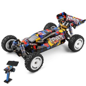 Wltoys 124007 1/12 2.4G 4WD Бесколлекторный RC Авто 75 км/ч внедорожные скоростные гоночные автомобили модели RTR игрушк