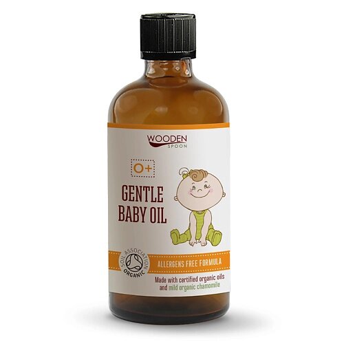 WOODEN SPOON Масло мягкое для детей Gentle Baby Oil от компании Admi - фото 1