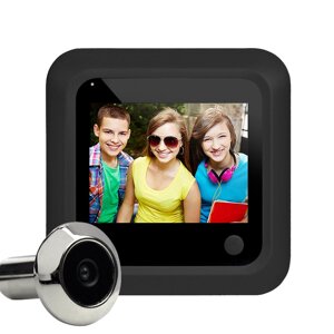 X5-B Противоугонный визуальный дверной звонок 2,4 дюйма TFT Цветной экран с 1MP Hiddens камера для безопасности дома