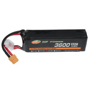 XF POWER 14,8 в 3600 мач 65C 4S lipo батарея разъем XT60 для RC авто