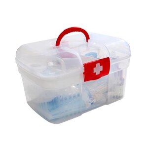 Ящик для хранения инструментов в чрезвычайных ситуациях для домашнего офиса Коробка Хранение таблеток для дома Здоровье