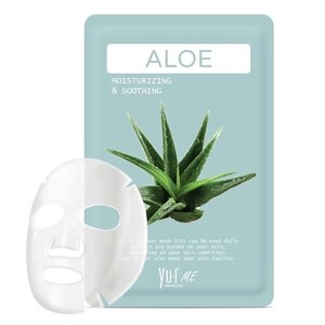 YU. R Тканевая маска для лица с экстрактом алоэ Me Aloe Sheet Mask 25.0