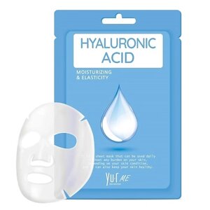 YU. R Тканевая маска для лица с гиалуроновой кислотой ME Hyaluronic Acid Sheet Mask 25.0