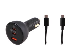 Зарядное устройство Baseus Qualcomm Quick Charge 5 Technology Multi-Port C+C+U 160W + кабель Type-C TZCCZM-0G