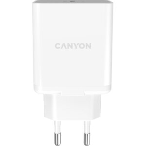 Зарядное устройство сетевое Canyon CNE-CHA20W 20W Type-C, белое