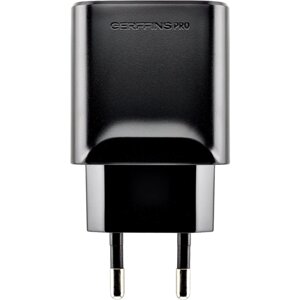 Зарядное устройство сетевое Gerffins Pro USB-A 2,4A, черное