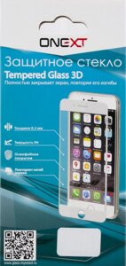 Защитное стекло One-XT для Apple iPhone 7 Plus/8 Plus 3D (закругленное)