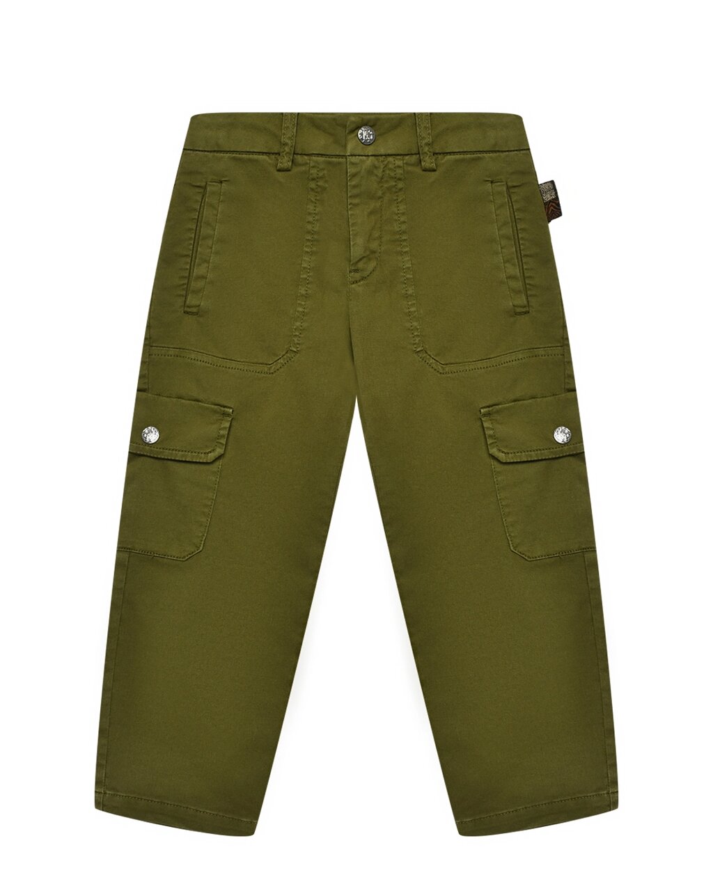 Зауженные брюки с карманами-карго Roberto Cavalli от компании Admi - фото 1
