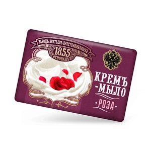 Заводъ братьевъ крестовниковыхъ крем-мыло роза 190.0