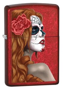 Зажигалка ZIPPO Classic с покрытием Candy Apple Red