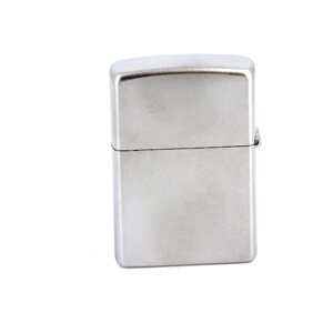 Зажигалка ZIPPO Classic с покрытием Satin Chrome, латунь/сталь, серебристая, матовая, 36x12x56 мм