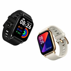 Зеблейз Btalk 1.86 inch HD Full touch Экран Voice Calling 24h Heart Rate SpO2 Monitor 100+ Watch Faces IP68 Водонепрониц