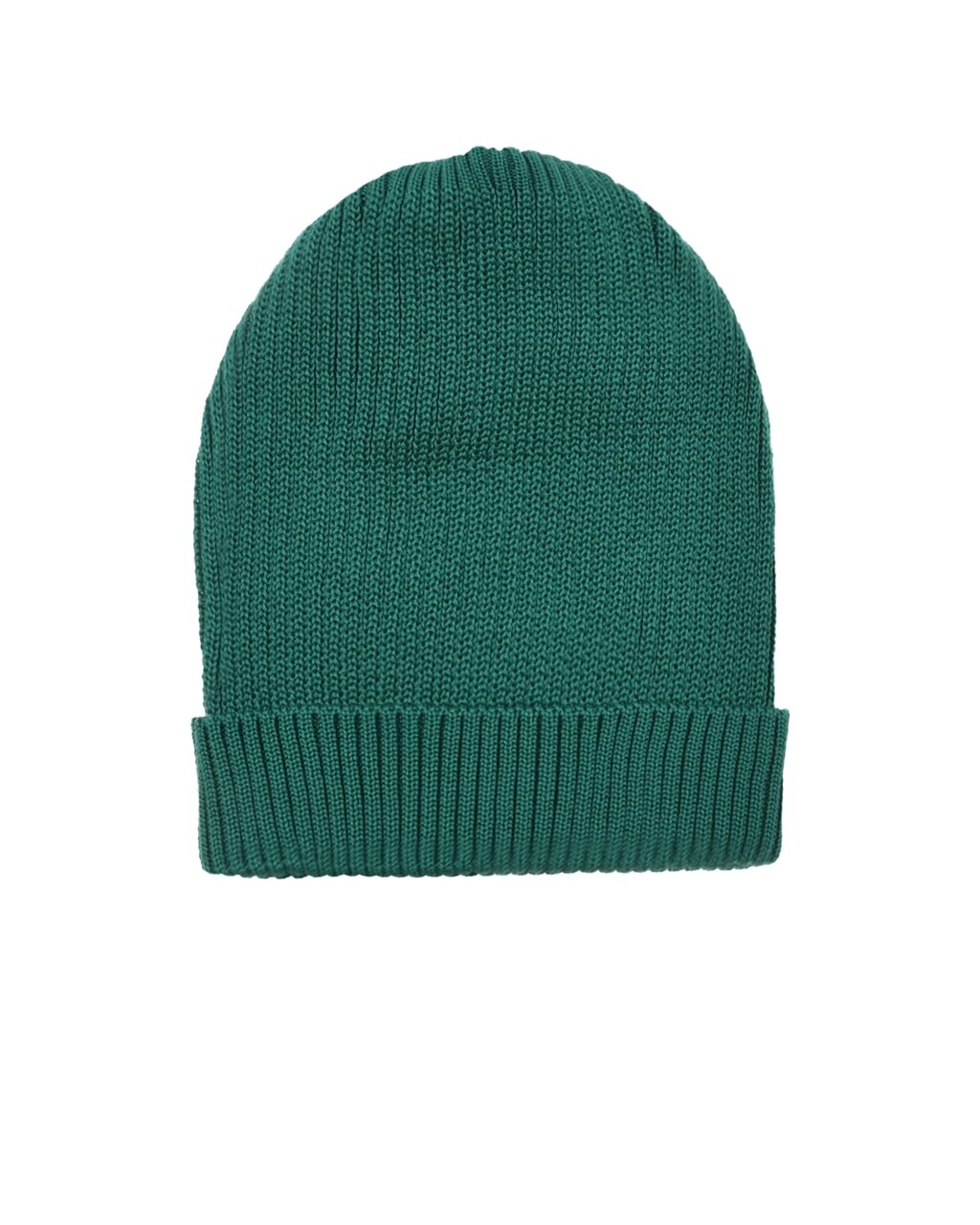 Зеленая шапка с отворотом Catya от компании Admi - фото 1