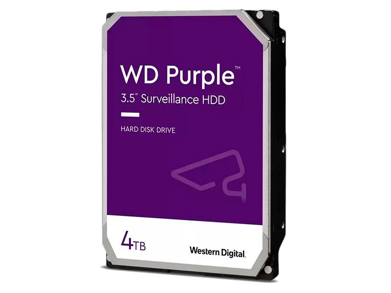 Жесткий диск Western Digital Purple 4Тб WD43PURZ от компании Admi - фото 1