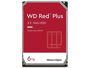 Жесткий диск Western Digital WD Red Plus 6Tb WD60EFZX
