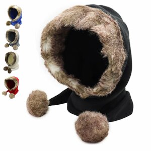 Зимняя теплая шапка для мужчин и женщин, ветрозащитная кепка для студентов, добавленная шерстяная кепка для женщин, пода