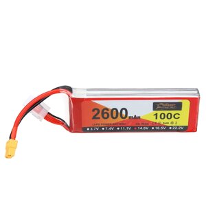 ZOP power 14,8 в 2600 мач 100C 4S lipo батарея разъем XT60 для RC дрон