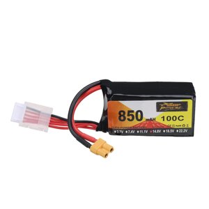 ZOP power 14,8 в 850 мач 100C 4S lipo батарея XT30 штекер для RC дрон