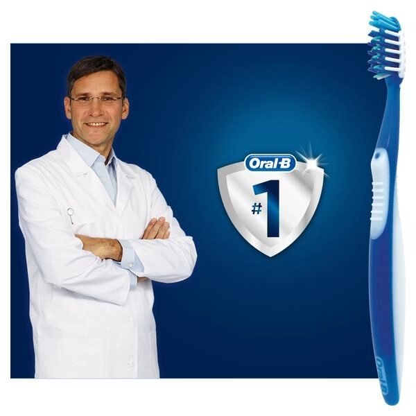 Зубная щетка Oral-B (Орал-Би) PRO-EXPERT All-in-1 Средней жесткости, 2 шт. от компании Admi - фото 1