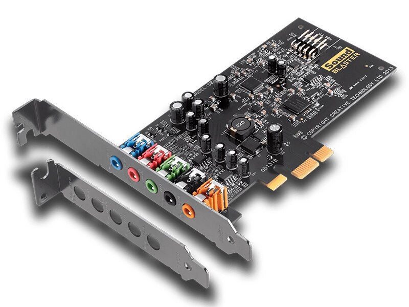 Звуковая карта Creative Sound Blaster Audigy FX PCI-eX int. Retail 70SB157000000 от компании Admi - фото 1