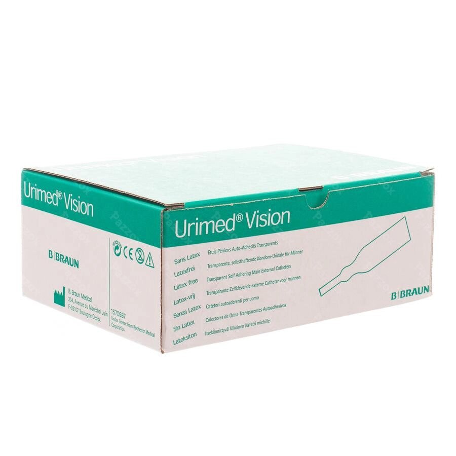 Уропрезерватив силиконовый самоклеящийся B. Braun Urimed Vision Ultra 36mm от компании Интернет-магазин "Будьте здоровы!" - фото 1