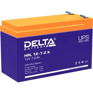 Батарея delta 12V 7.2ah (HRL 12-7.2 X)