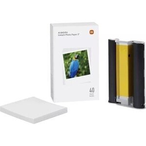Бумага Xiaomi для фотопринтера Instant Photo Paper 3 (40 Sheets) SD30 (BHR6756GL)