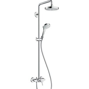 Душевая система Hansgrohe Croma Select S 180 со смесителем, белый/хром (27255400)