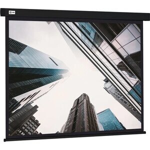 Экран для проектора Cactus 124.5x221 см Wallscreen CS-PSW-124X221-BK 16:9 настенно-потолочный рулонный черный