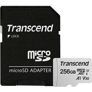 Флеш карта Transcend micro SDXC 256Gb Class 10 + adapter