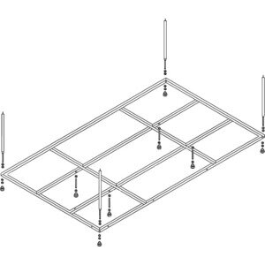 Каркас Cezares для ванны Plane Duo (PLANE_DUO-MF)