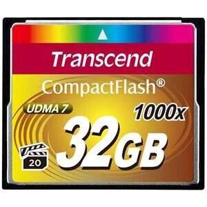 Карта памяти Transcend 32GB CompactFlash 1000x (TS32GCF1000)