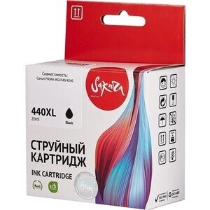 Картридж Sakura 5216B001 (440XL Black) для Canon, черный, 20 мл., 600 к.