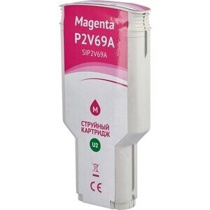 Картридж Sakura P2V69A (730 Magenta) для HP, пурпурный, 300 мл.