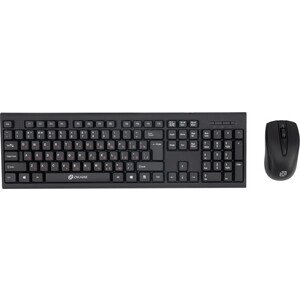 Клавиатура + мышь Oklick 630M клавиатура: черный, мышь: черный USB (1091260)