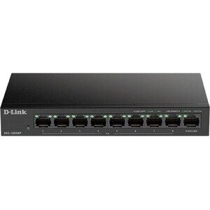 Коммутатор D-link DES-1009MP DES-1009MP/A1a 8x100mb 1G 8poe+ 117W неуправляемый