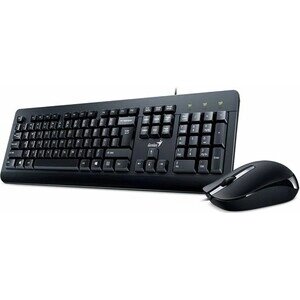 Комплект (клавиатура+мышь) Genius KM-160 Only Laser, Black, USB, Wired KB+Mouse Combo (KB-115 + DX-160)