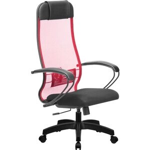 Кресло Метта МЕТТА-11 (MPRU) / подл. 130 / осн. 001 Красный / Черный