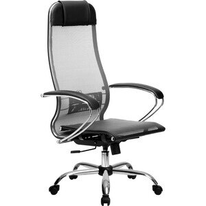 Кресло Метта МЕТТА-4 (MPRU) / подл. 131 / осн. 003 Серый / Серый